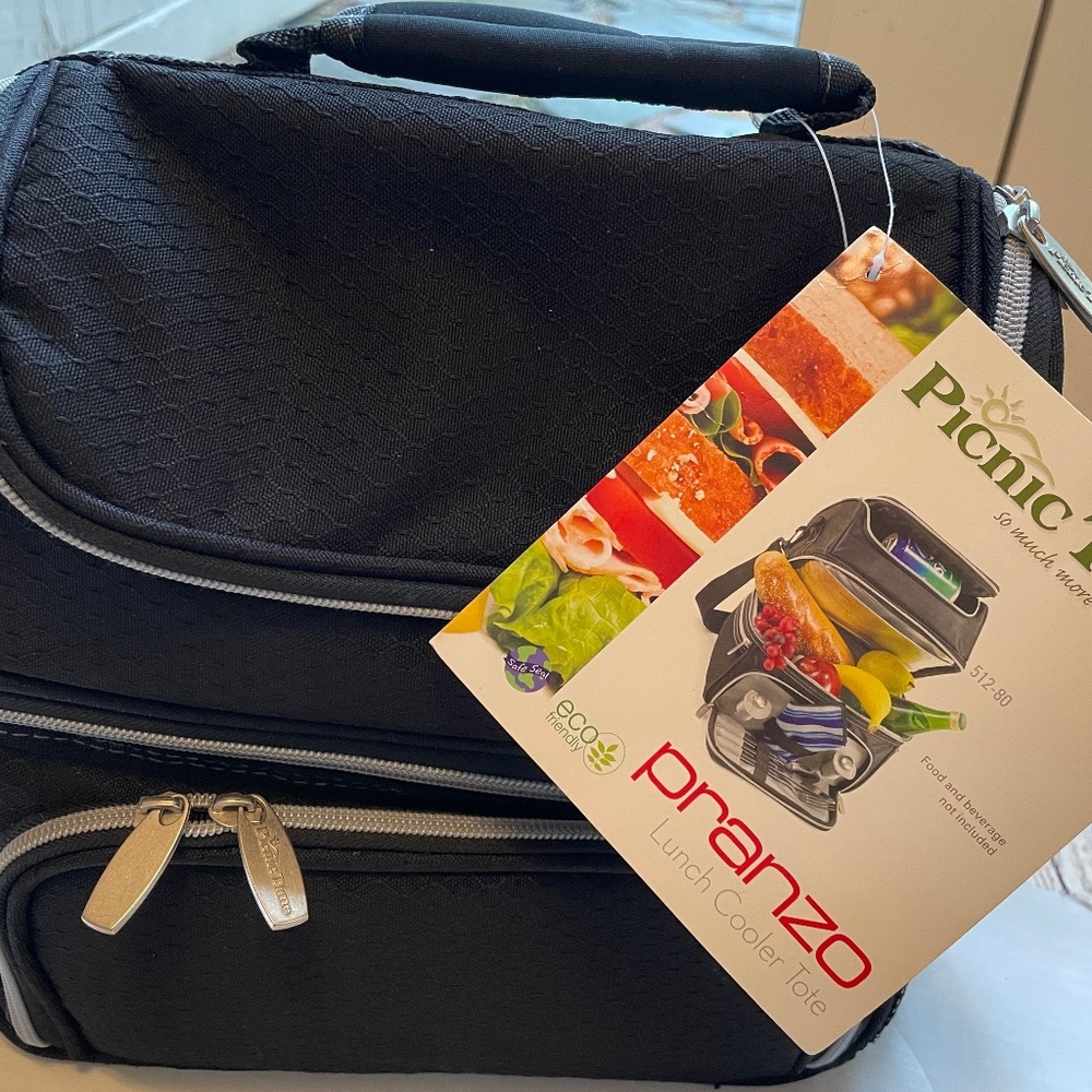 NWT “Picnic Time” Lunch Cooler Tote